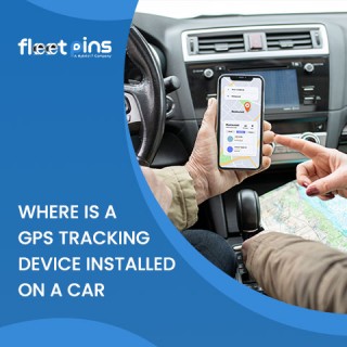 Where is a GPS Tracking Device Installed on a Car